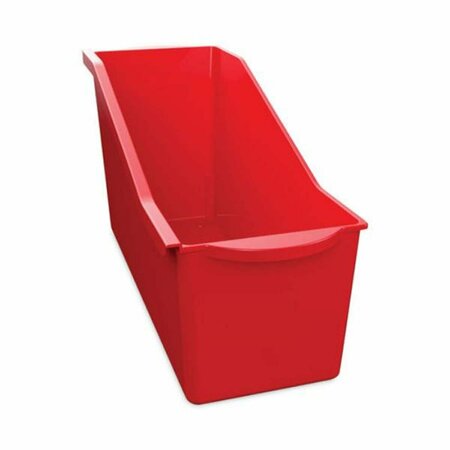 COOLCRAFTS protective Book Bin, 14.2 x 5.34 x 7.35 in. - Red CO3207135